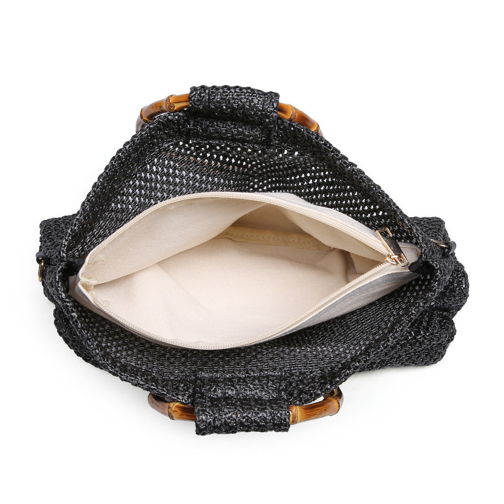 Woman wearing Black Urban Expressions Hanalei Tote NA-840611159342 View 9 | Black