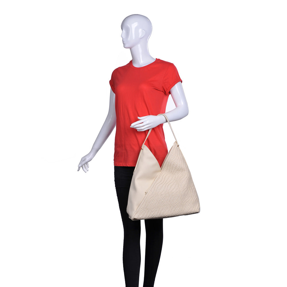 Product Image of Urban Expressions Rachel Hobo NA-840611158741 View 5 | Ivory