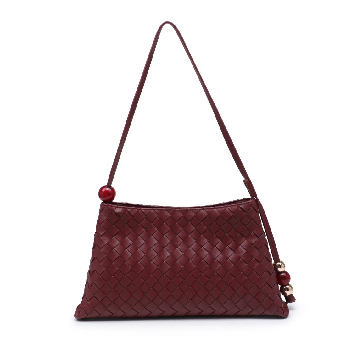 Urban Expressions Romeo Shoulder Bag 840504214004 View 3 | Burgundy