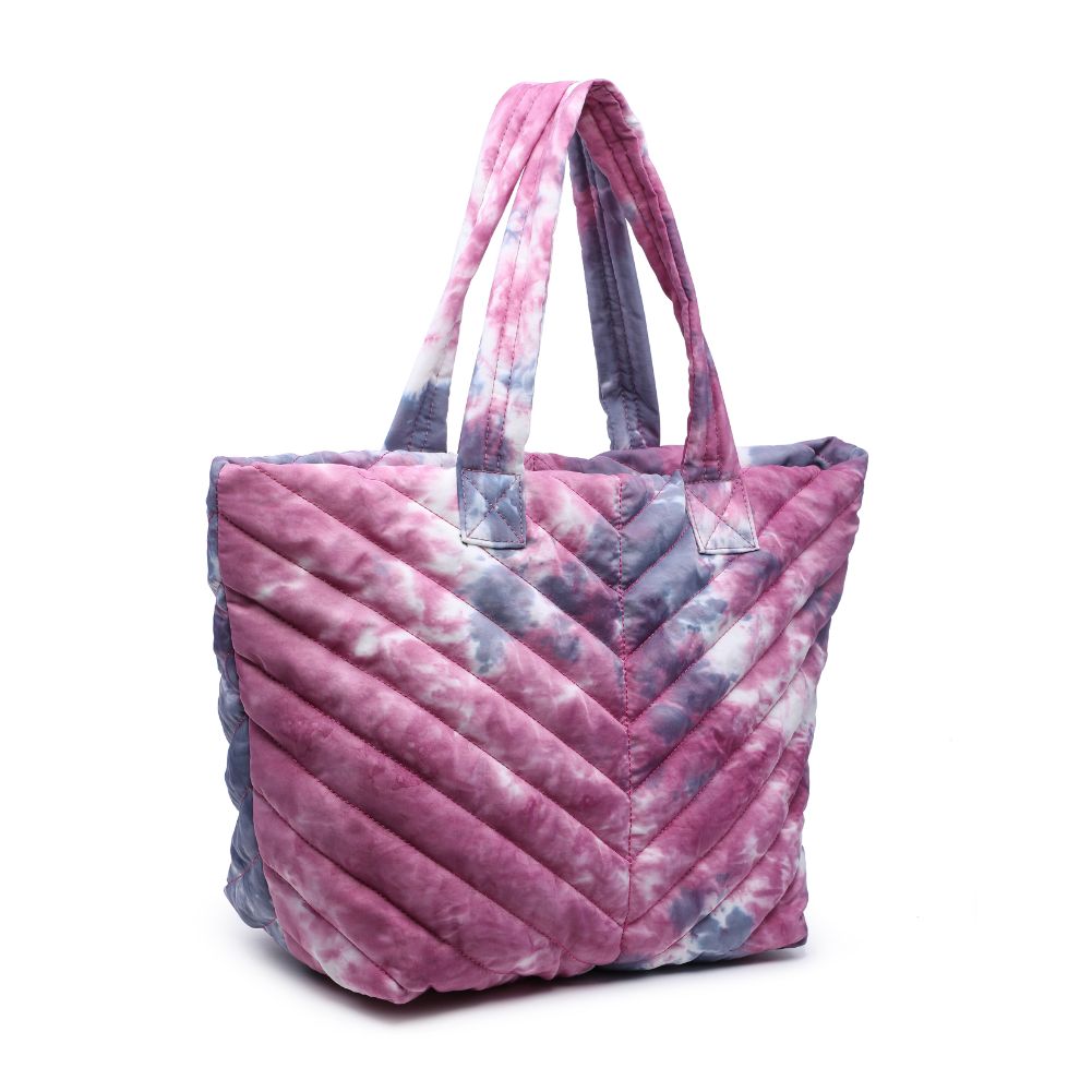 Product Image of Urban Expressions Kickoff Tote NA-840611177803 View 2 | Pink Tie Dye