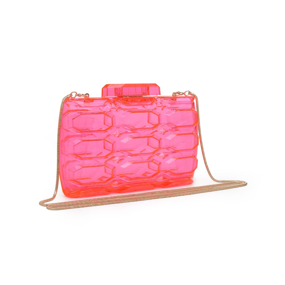 Product Image of Urban Expressions Rexha Evening Bag 840611171689 View 6 | Pink