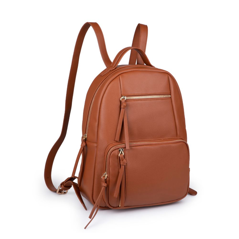 Product Image of Urban Expressions Preston Backpack 840611175281 View 6 | Cognac