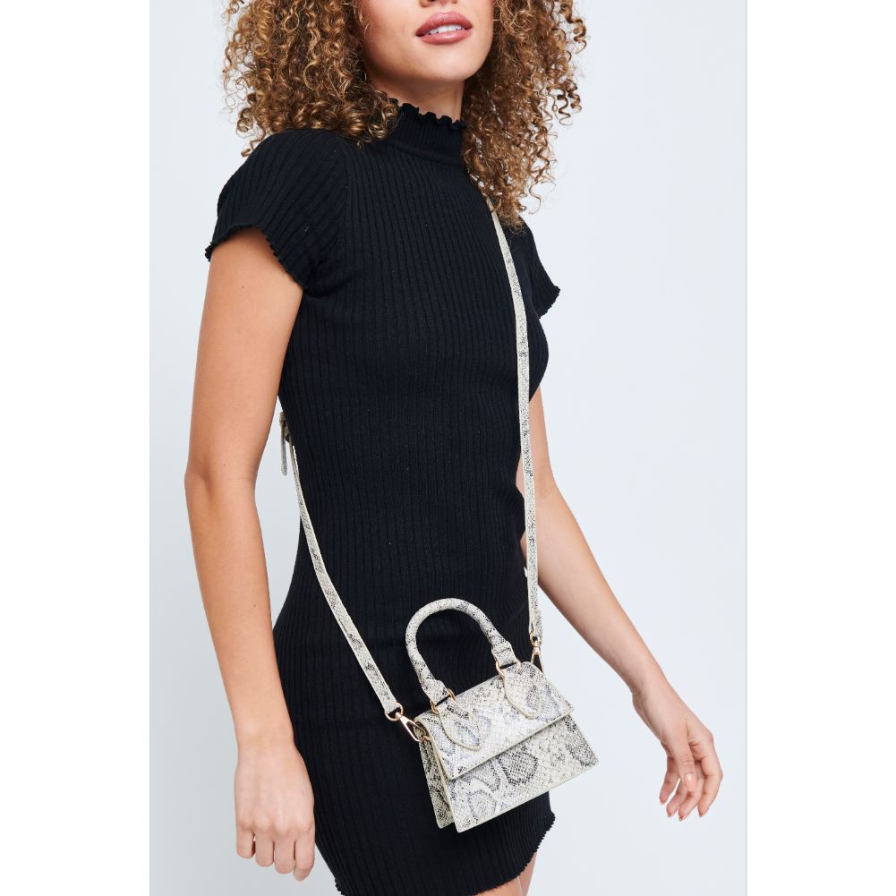 Woman wearing Black Multi Urban Expressions Jojo Mini Bag 840611176547 View 1 | Black Multi