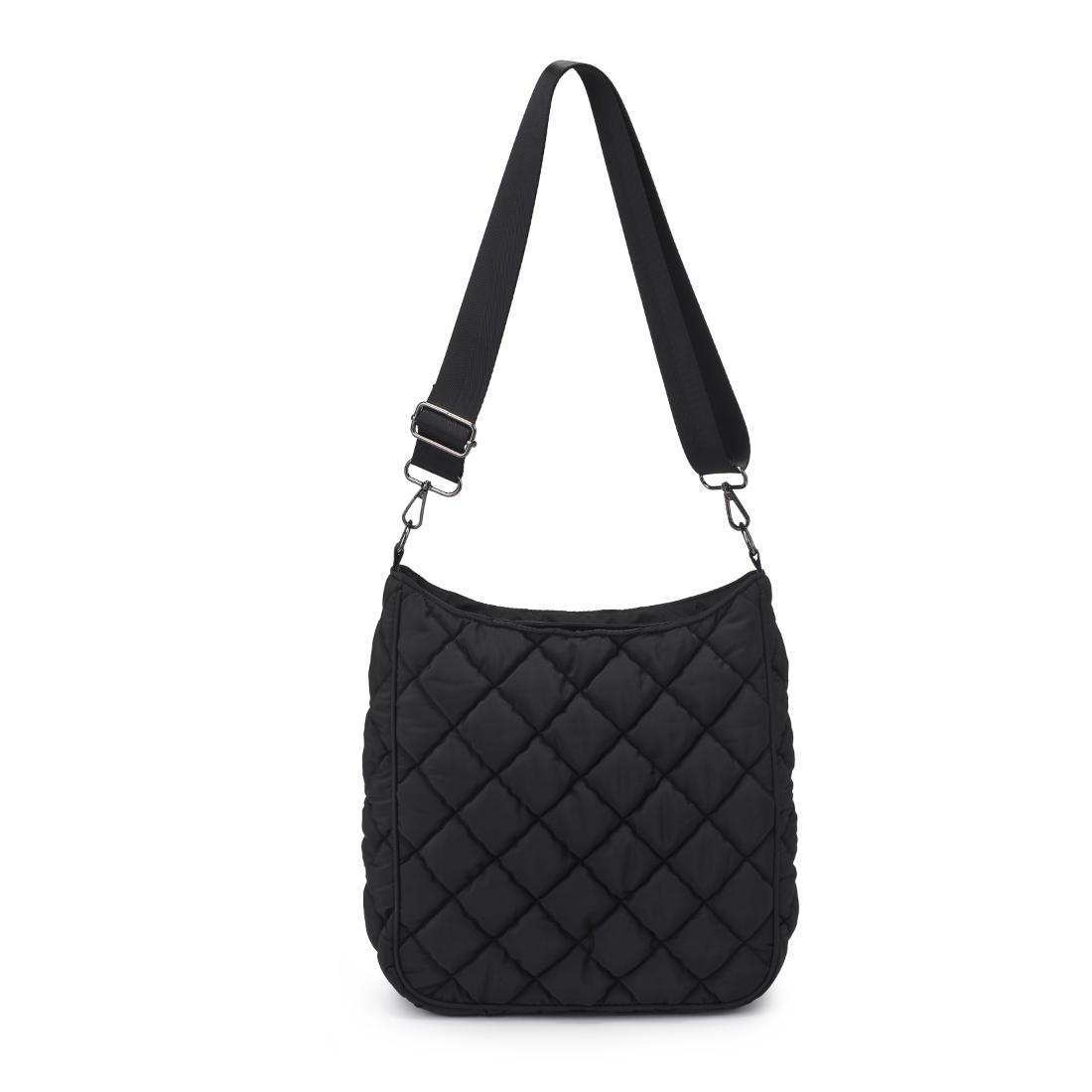 Urban Expressions Fia - Quilted Puffer Crossbody 818209018555 View 7 | Black