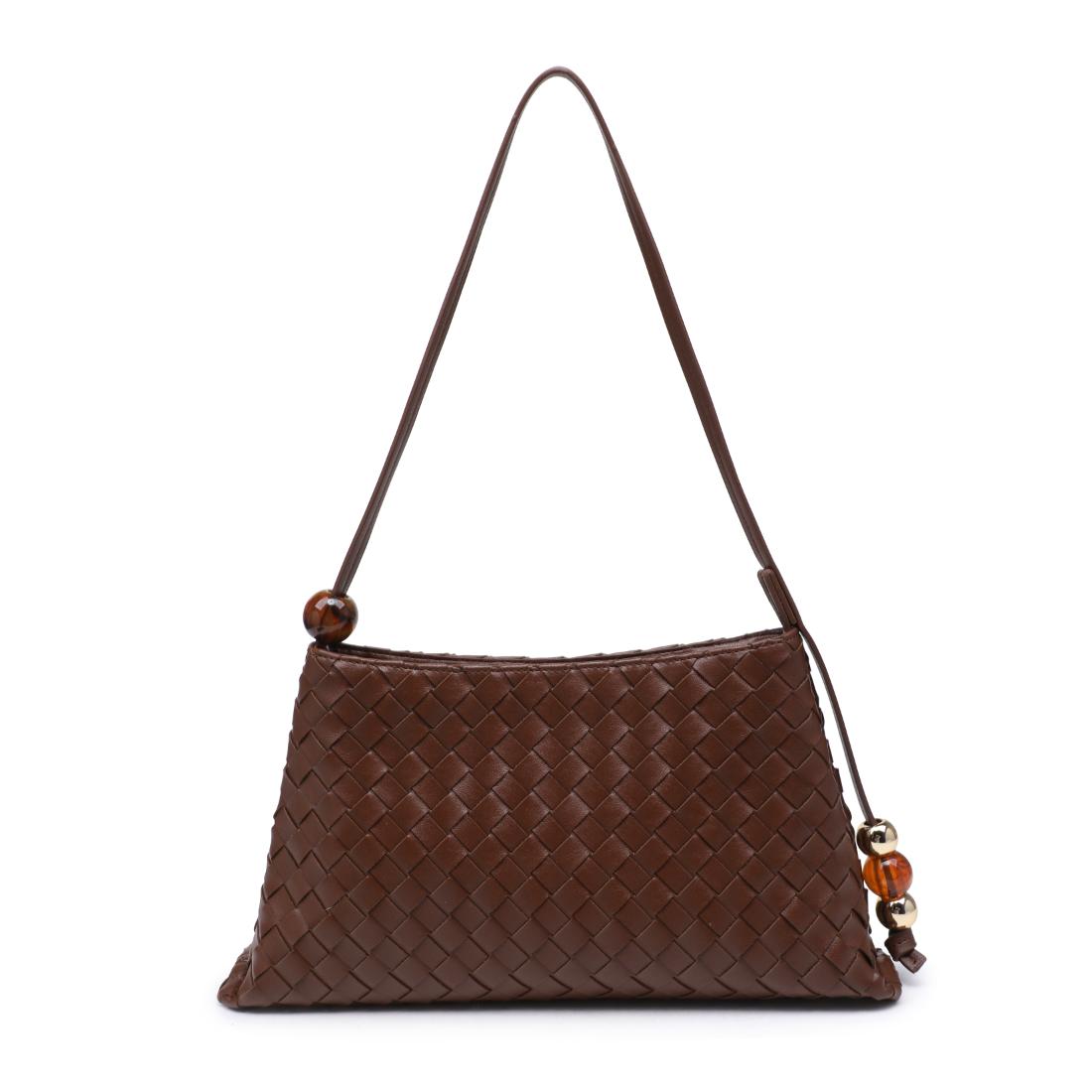 Urban Expressions Romeo Shoulder Bag 840504214011 View 3 | Chocolate