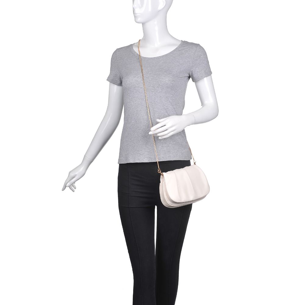 Product Image of Urban Expressions Fleur Clutch 840611171887 View 5 | White