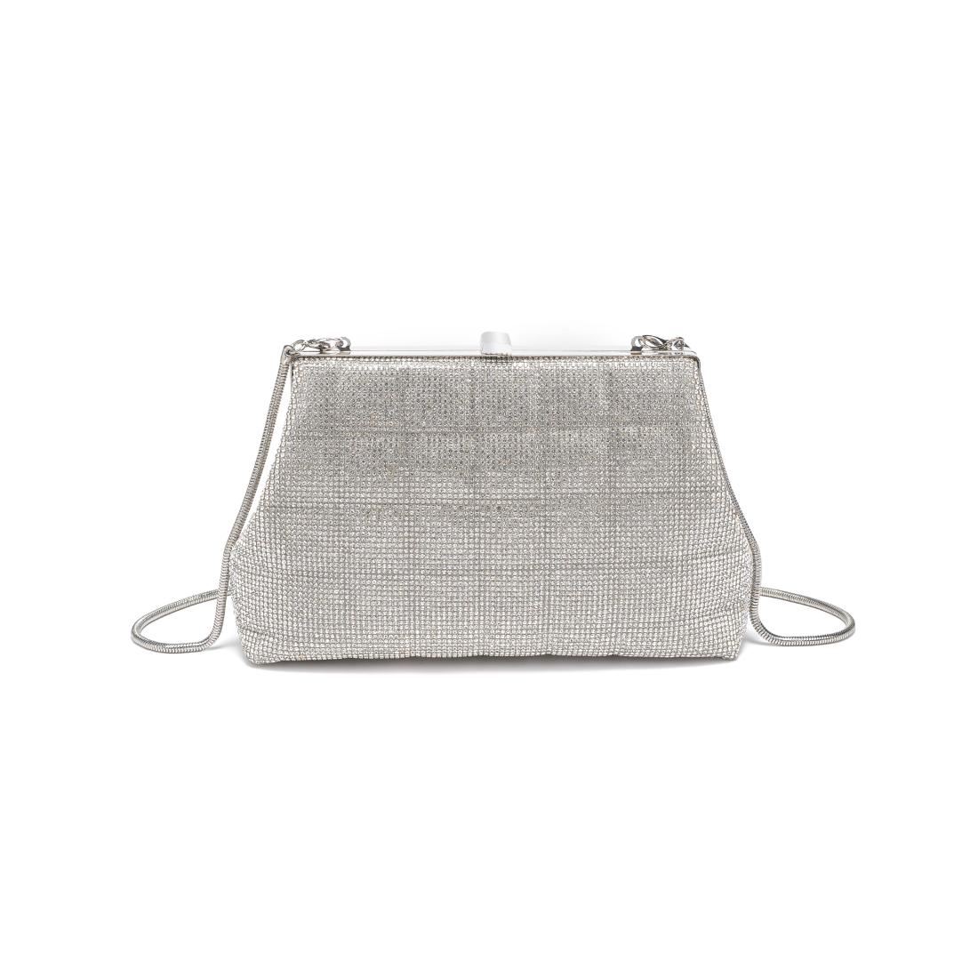 Product Image of Urban Expressions Karla Evening Bag 840611198723 View 5 | Silver