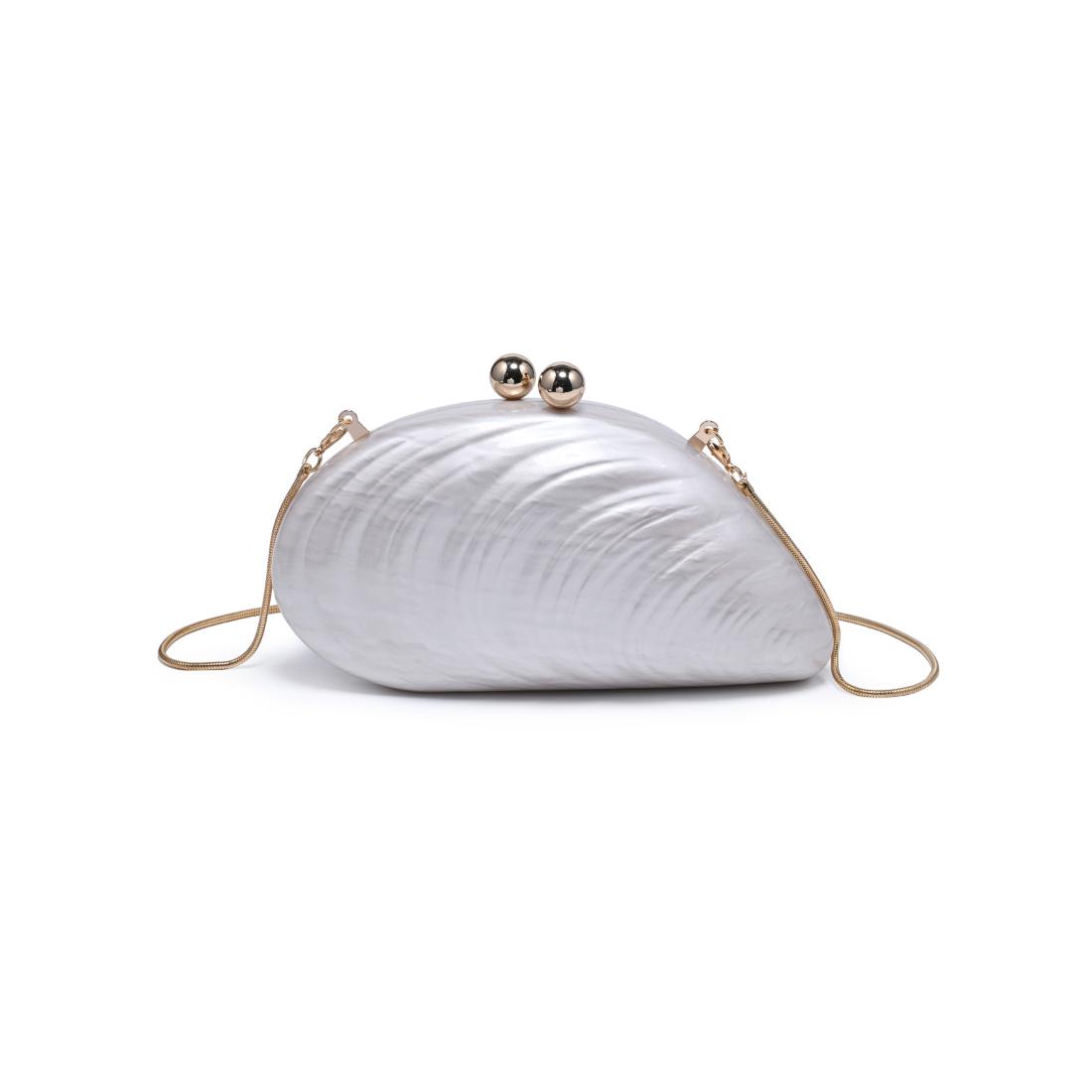 Urban Expressions Robyn Evening Bag 840504204296 View 5 | Ivory
