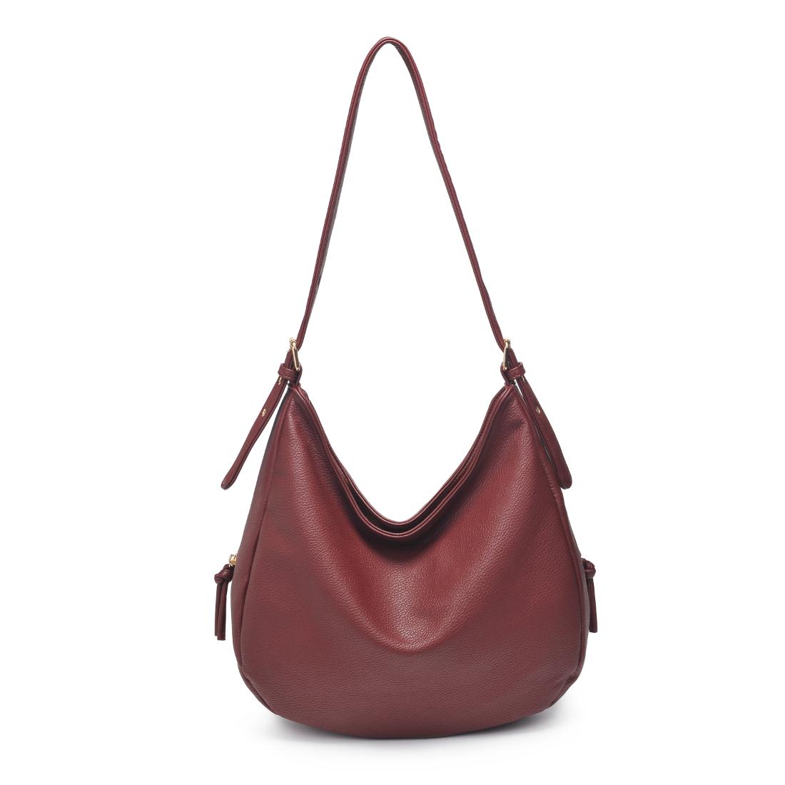 Product Image of Urban Expressions Christine Hobo 840611198952 View 3 | Burgundy