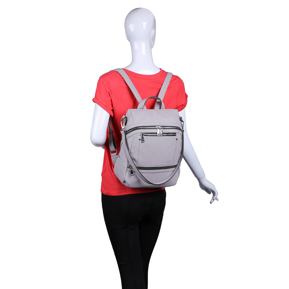 Product Image of Urban Expressions Juliette Backpack NA-840611160218 View 5 | Grey
