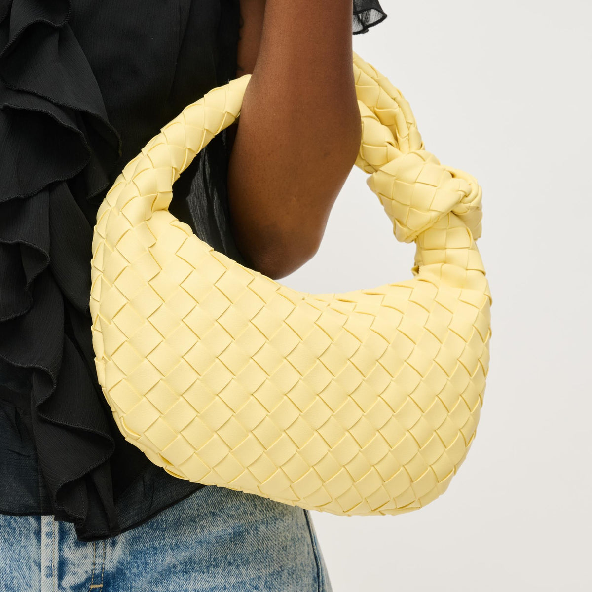 Woman wearing Butter Urban Expressions Lizbeth Clutch 840611148056 View 4 | Butter