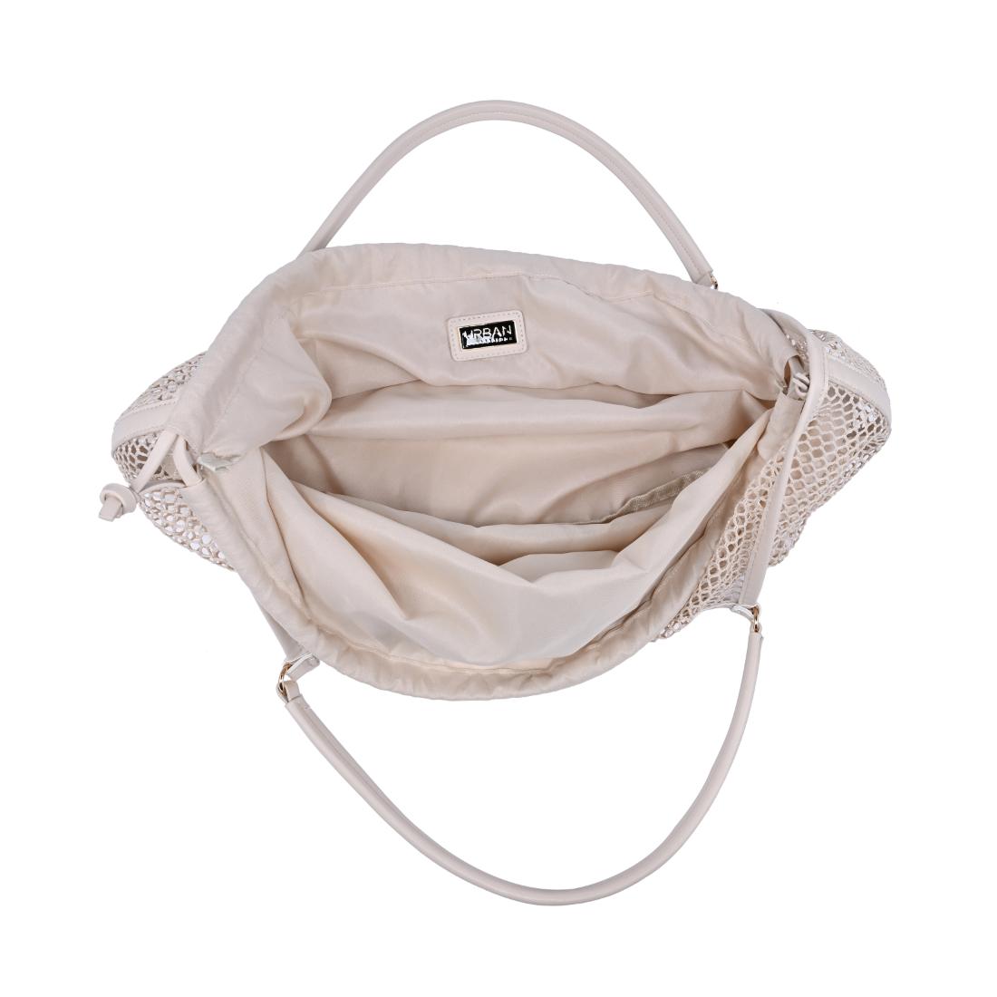 Woman wearing Ivory Urban Expressions Easton Tote 840504205194 View 9 | Ivory