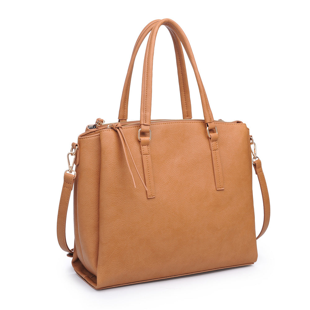 Product Image of Urban Expressions Lori Satchel NA-840611160171 View 2 | Tan