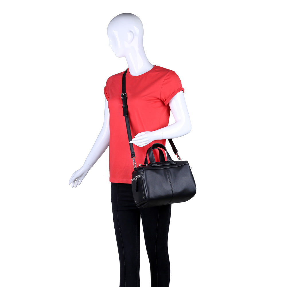 Product Image of Urban Expressions Calvin Satchel NA-840611155641 View 5 | Black