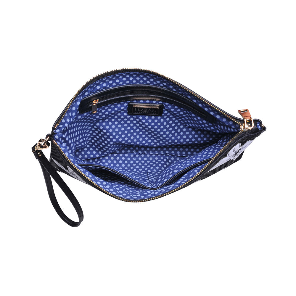 Product Image of Urban Expressions Papillon Clutch NA-840611127532 View 4 | Black White