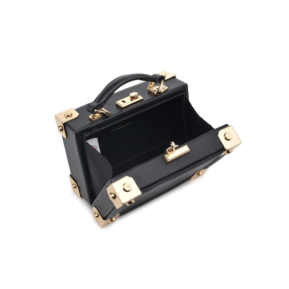 Product Image of Urban Expressions Zvezda Crossbody 818209013444 View 4 | Black Lizard