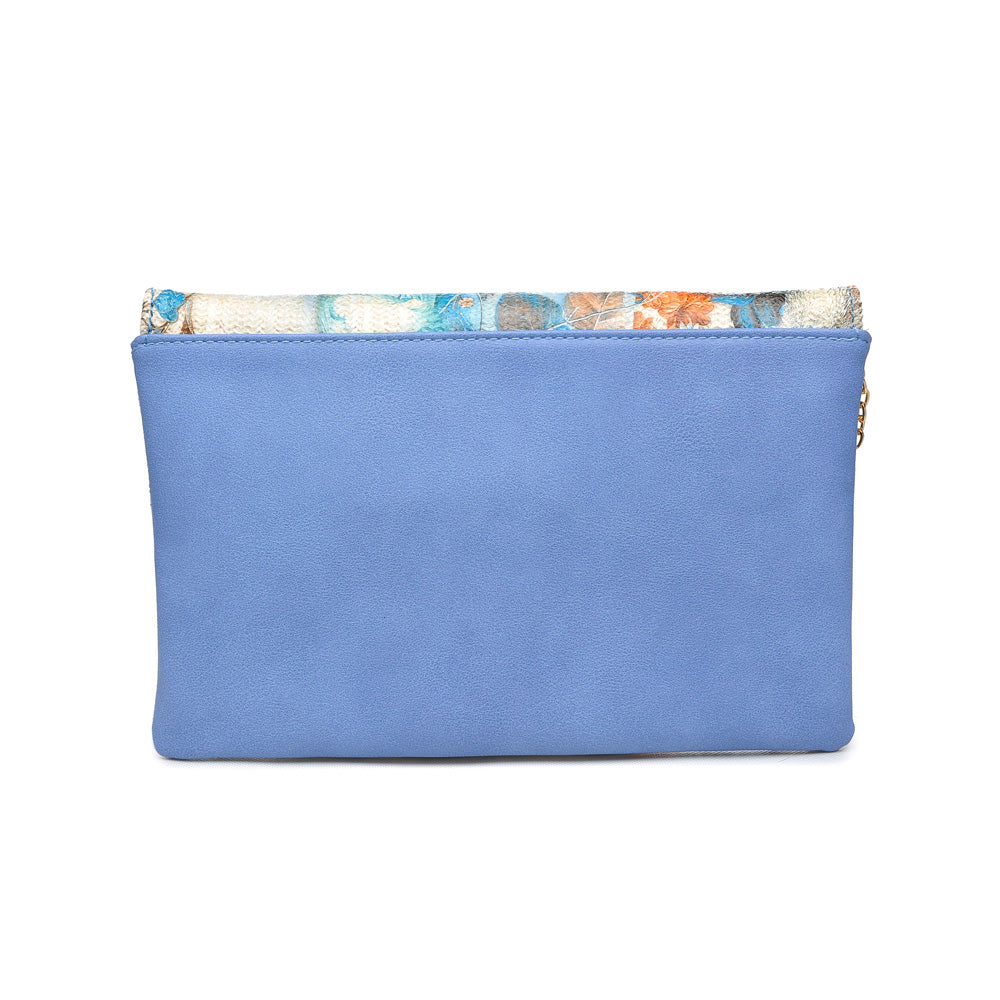 Product Image of Urban Expressions Lilian Clutch NA-840611147714 View 3 | Blue