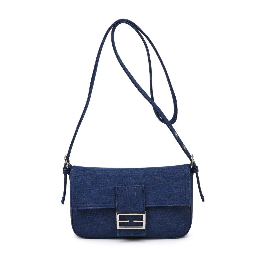 Product Image of Urban Expressions Beverly Crossbody 840611124845 View 5 | Denim