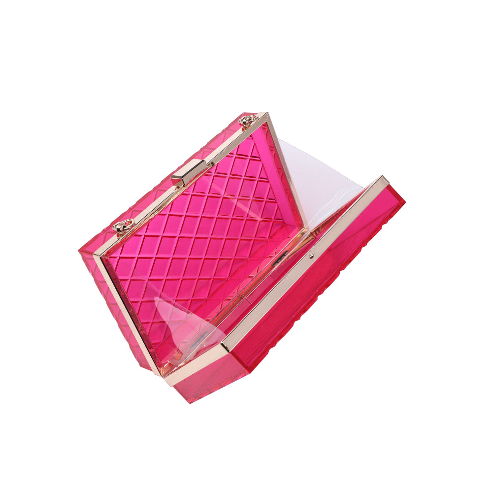 Product Image of Urban Expressions Doja Evening Bag 840611177476 View 8 | Pink