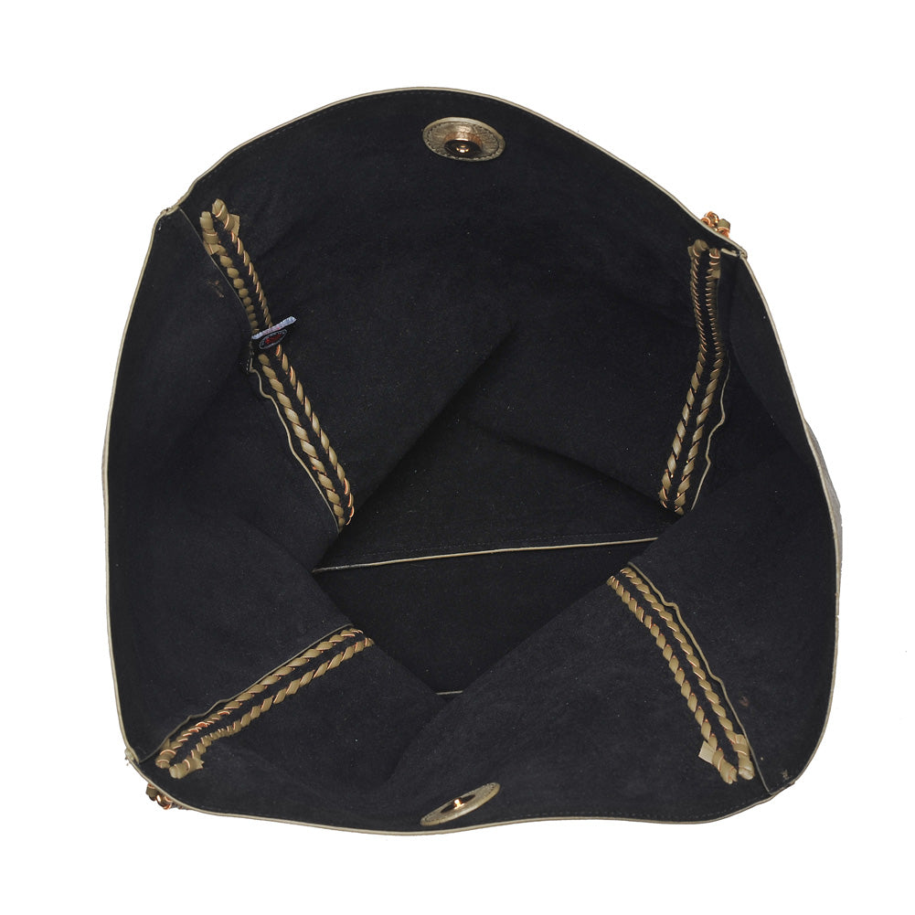 Product Image of Urban Expressions Matilda Tote NA-840611151452 View 4 | Olive