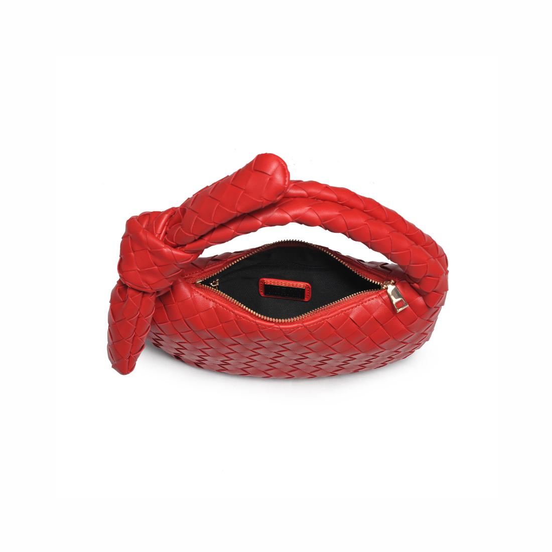 Woman wearing Red Urban Expressions Lizbeth Clutch 840611148063 View 9 | Red