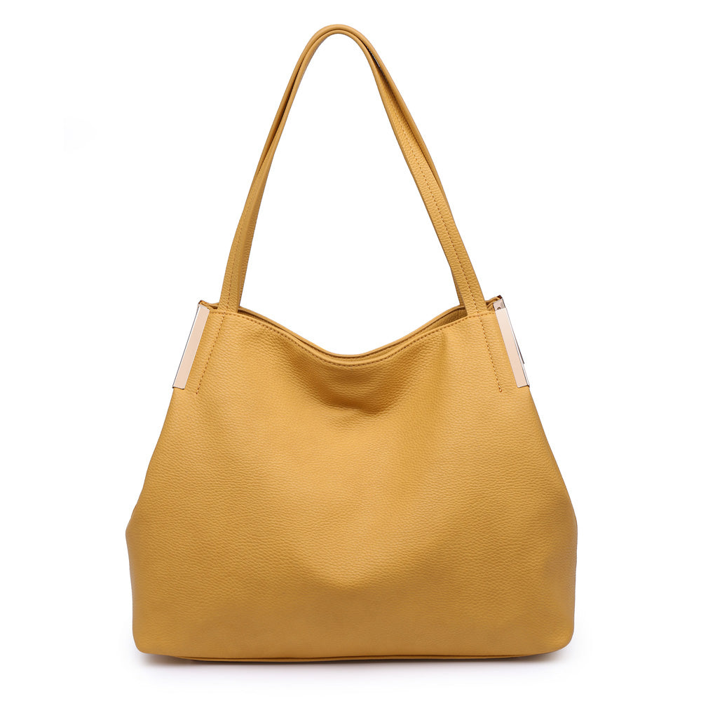 Product Image of Urban Expressions Everly Hobo NA-840611161727 View 1 | Mustard