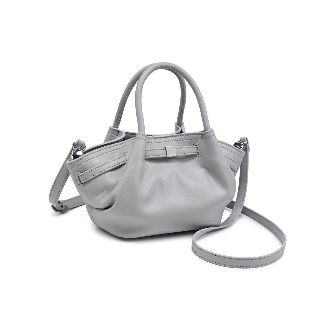 Woman wearing Grey Urban Expressions Selena - Color Pop Crossbody 840504204920 View 6 | Grey