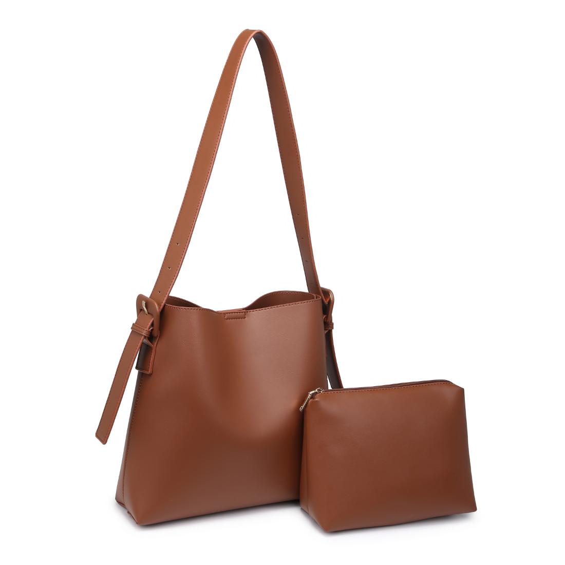 Product Image of Urban Expressions Addilyn Bucket 840611199638 View 6 | Chocolate