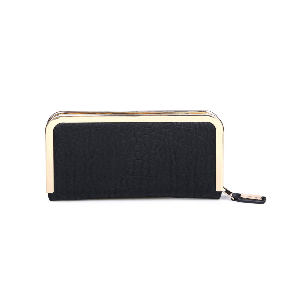 Product Image of Urban Expressions Trenton Wallet 700355468462 View 7 | Black