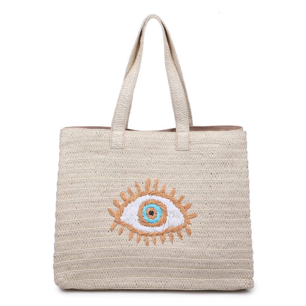 Product Image of Urban Expressions Irma Tote 840611109224 View 5 | Ivory