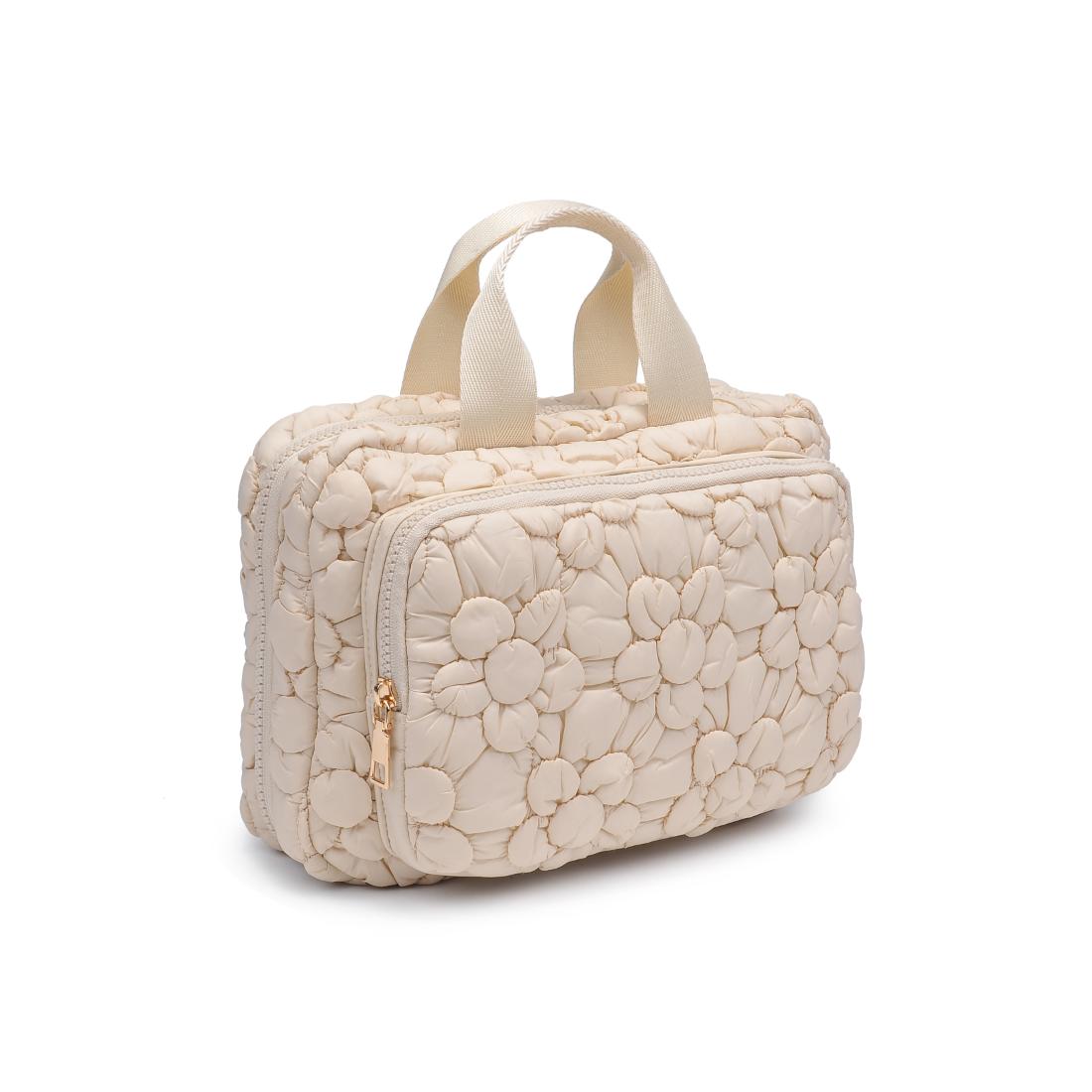 Urban Essentials Petal Plush - Nylon Travel Organizer 840611195128 View 6 | Cream