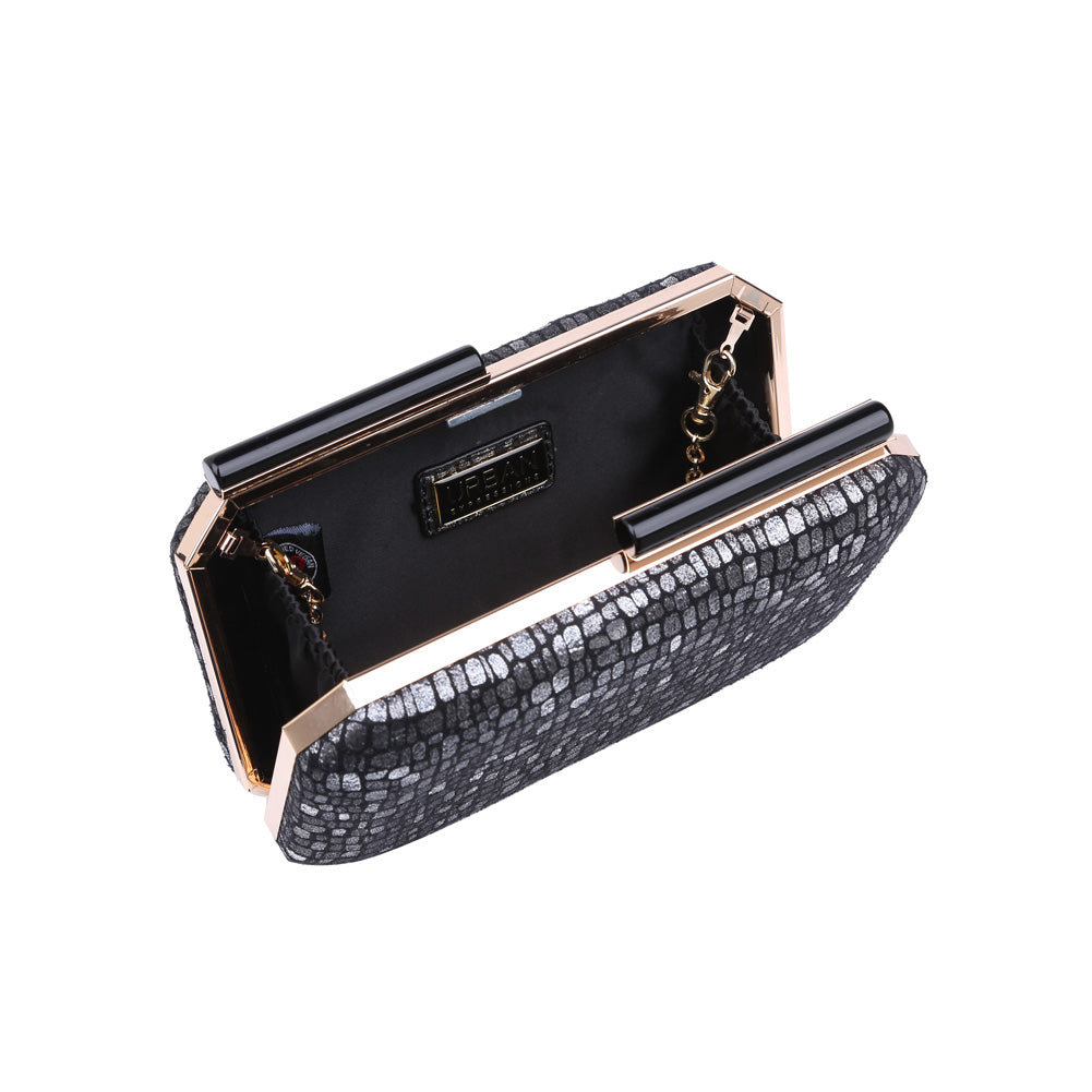 Product Image of Urban Expressions Meghan Clutch NA-840611157126 View 4 | Silver