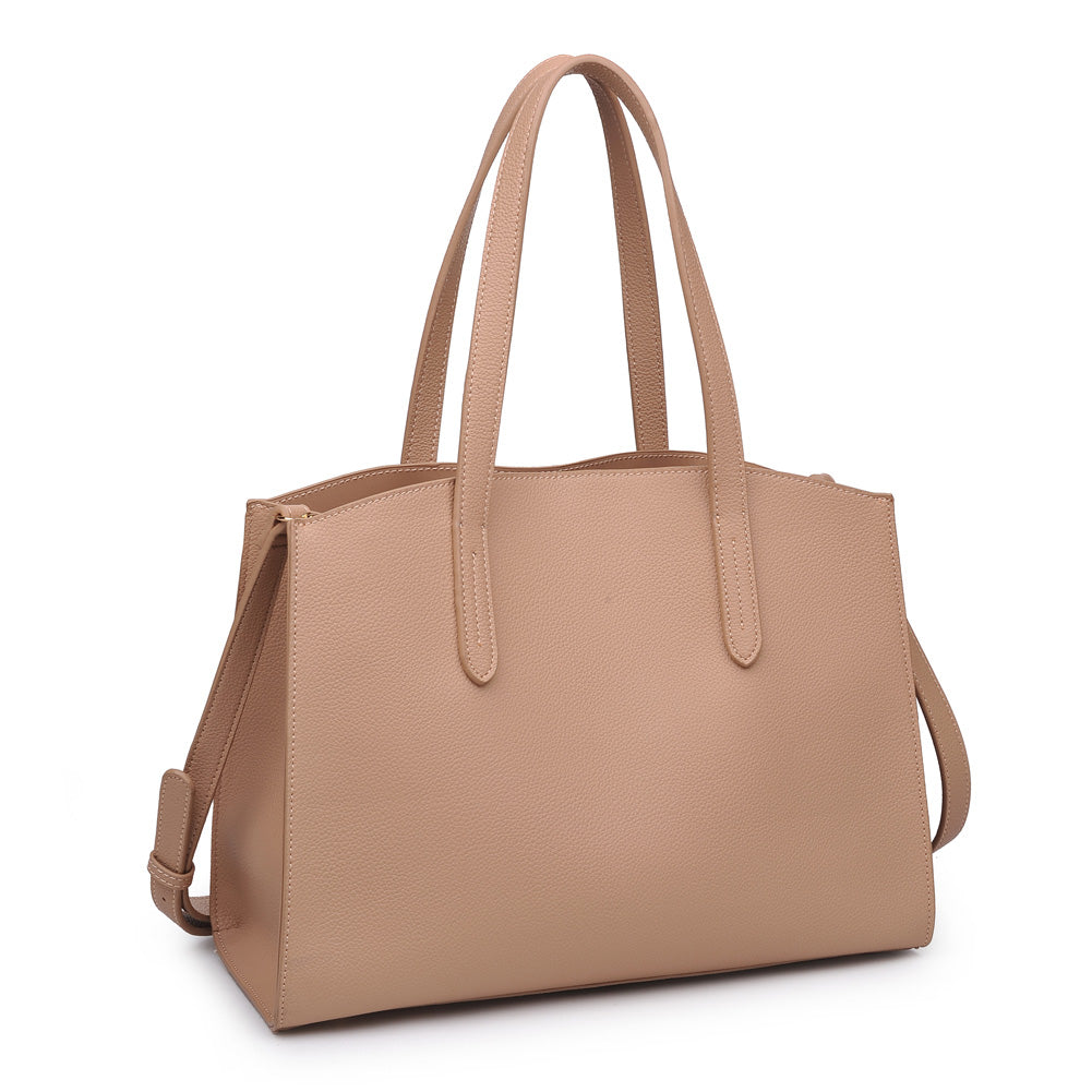 Product Image of Urban Expressions Calyx Satchel NA-840611153395 View 2 | Camel