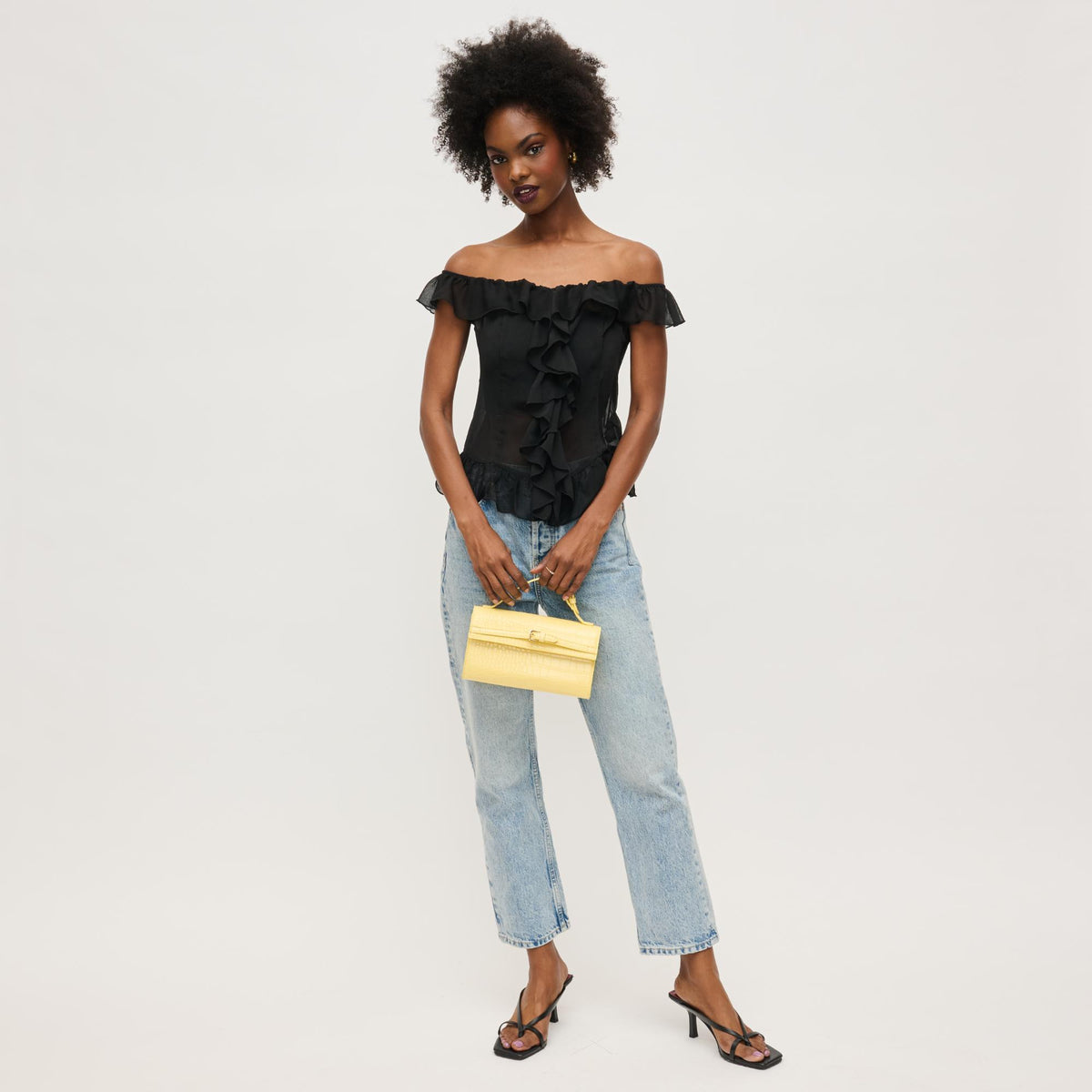 Woman wearing Butter Urban Expressions Thea Crossbody 840611149305 View 2 | Butter