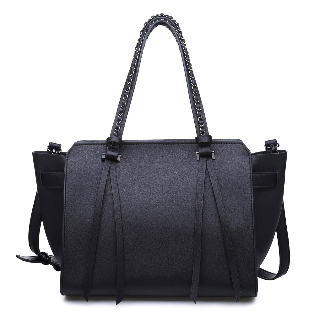 Product Image of Urban Expressions Daine Satchel NA-840611139986 View 1 | Black
