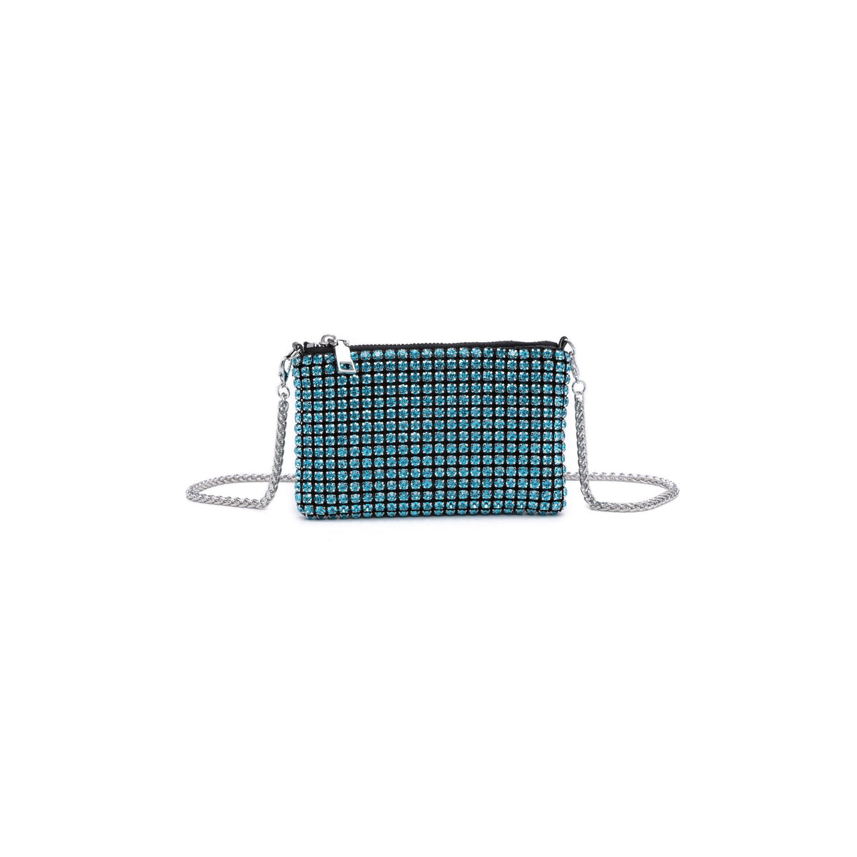 Product Image of Urban Expressions Christina Evening Bag 818209012805 View 5 | Blue
