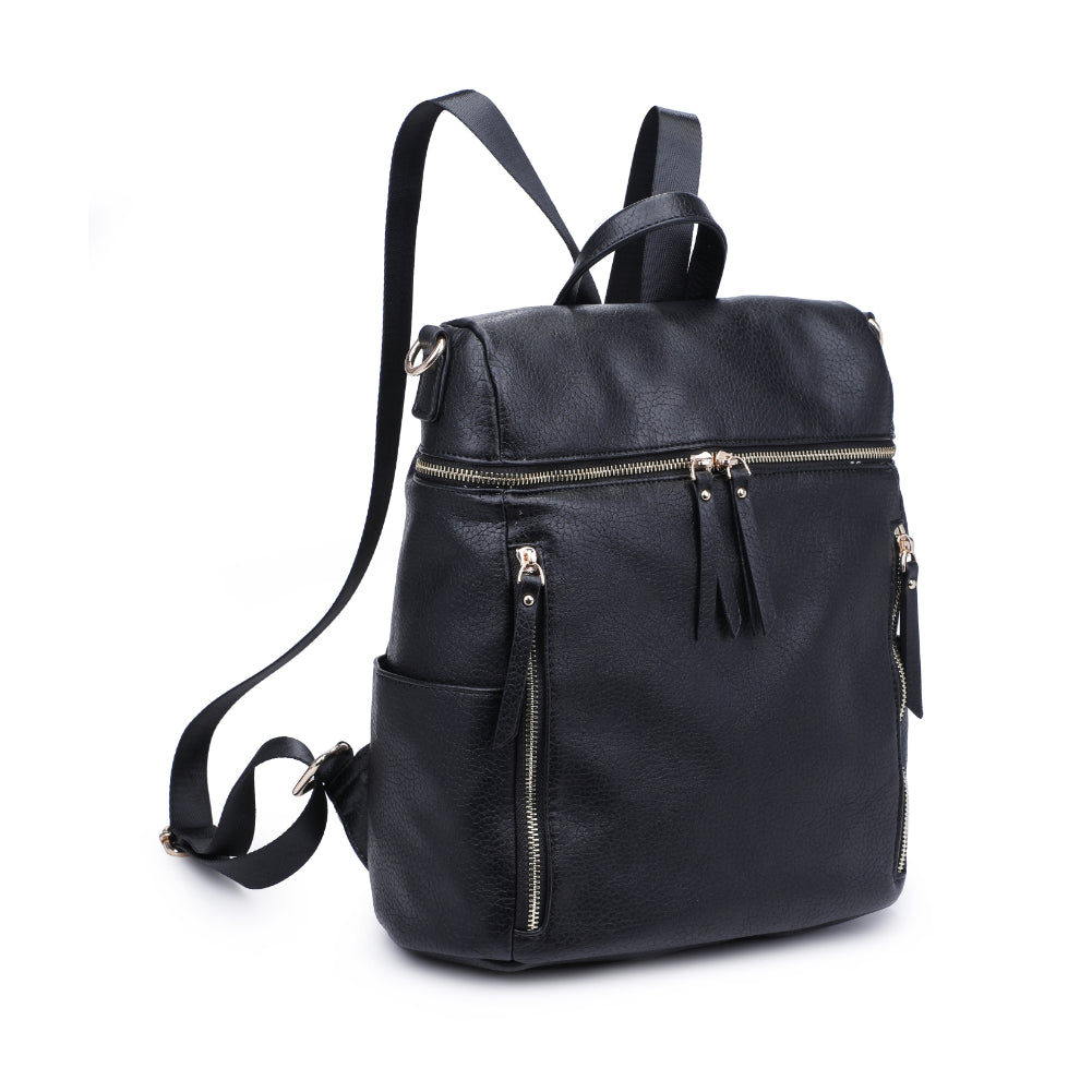 Product Image of Urban Expressions Jefferson Backpack 840611179739 View 6 | Black
