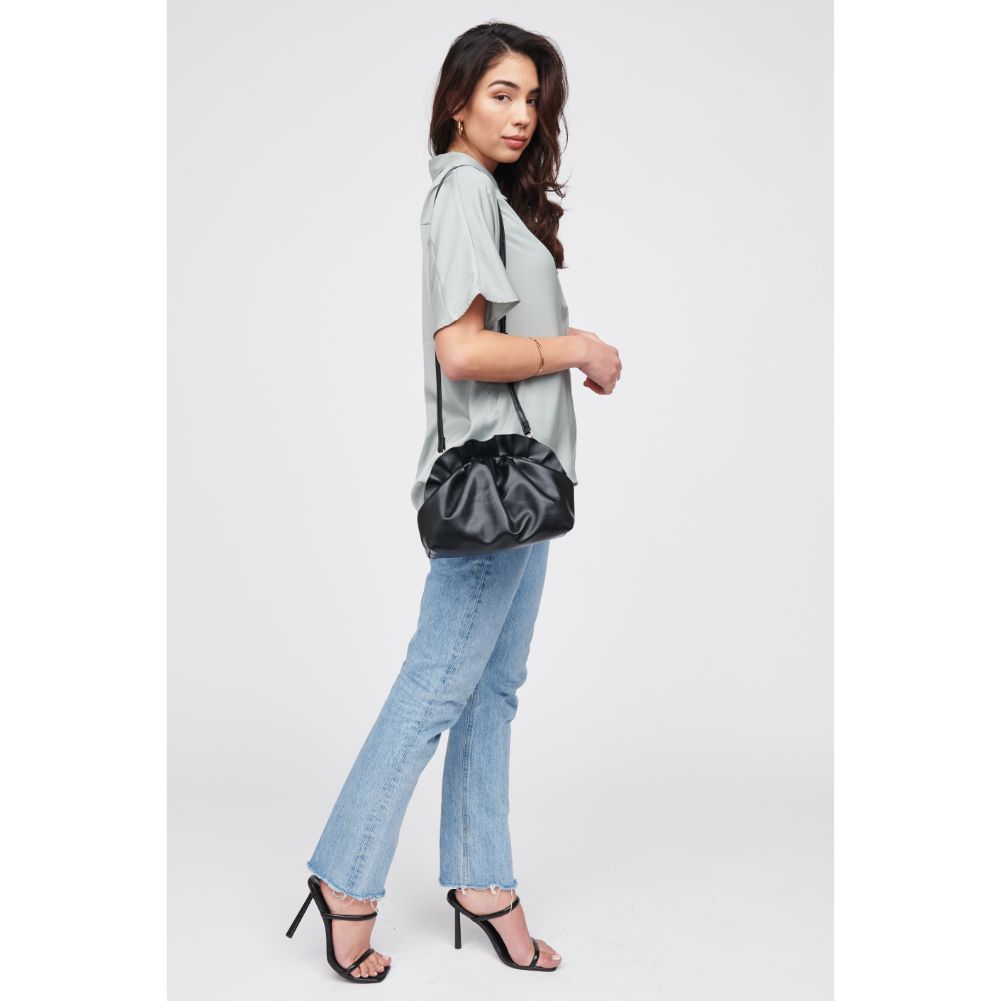 Woman wearing Black Urban Expressions Petunia Crossbody 818209018913 View 4 | Black