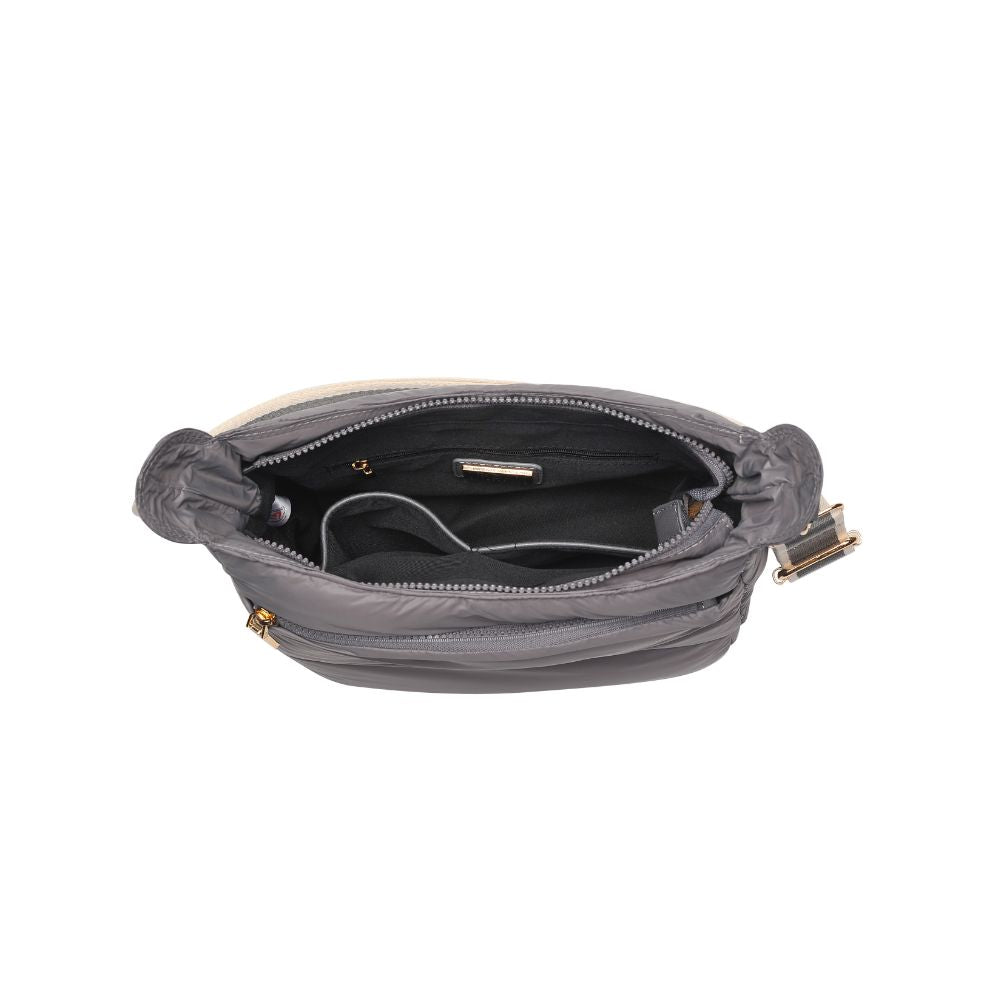 Product Image of Urban Expressions Verna Crossbody 840611184986 View 8 | Grey