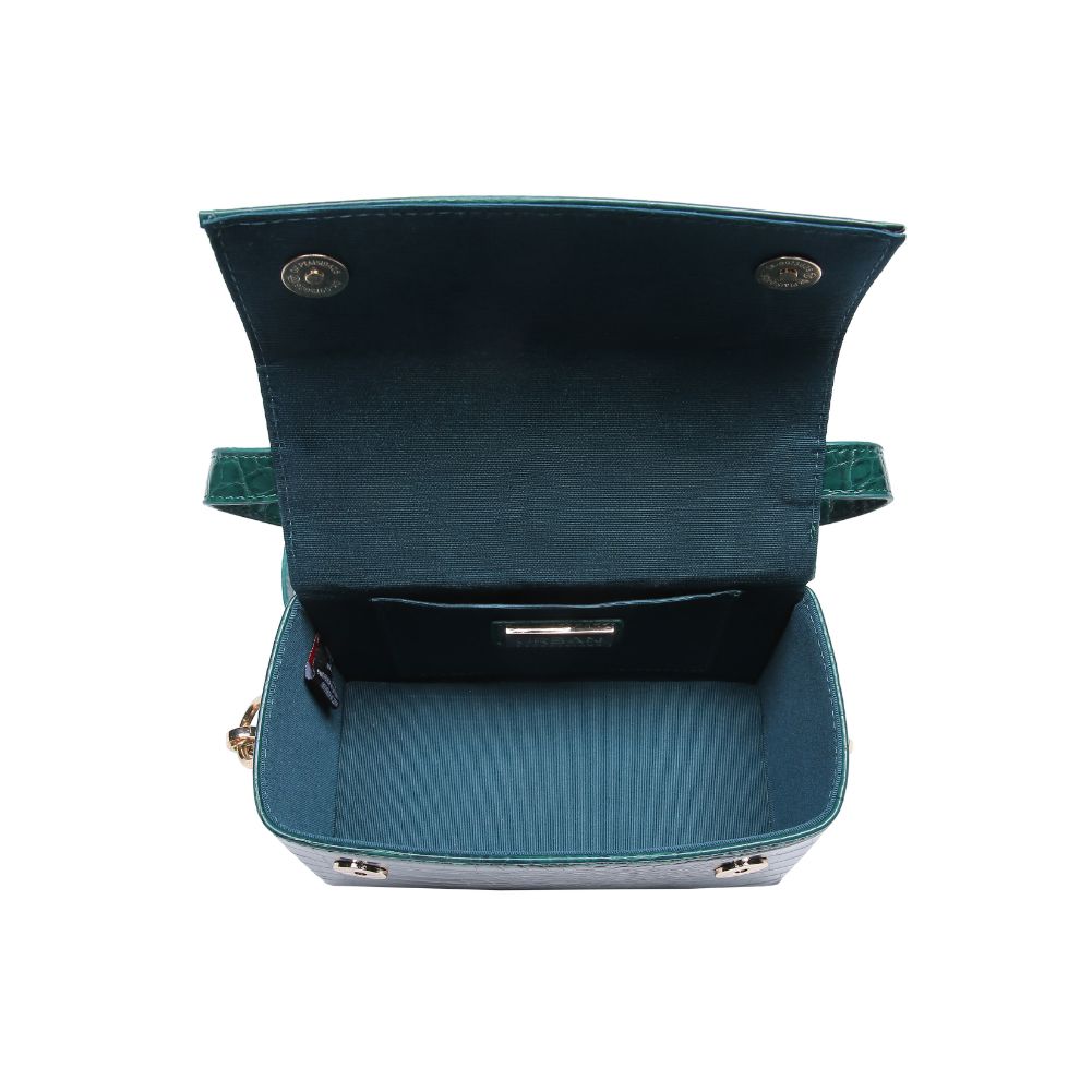 Product Image of Urban Expressions Mariah Clutch 840611165275 View 4 | Emerald