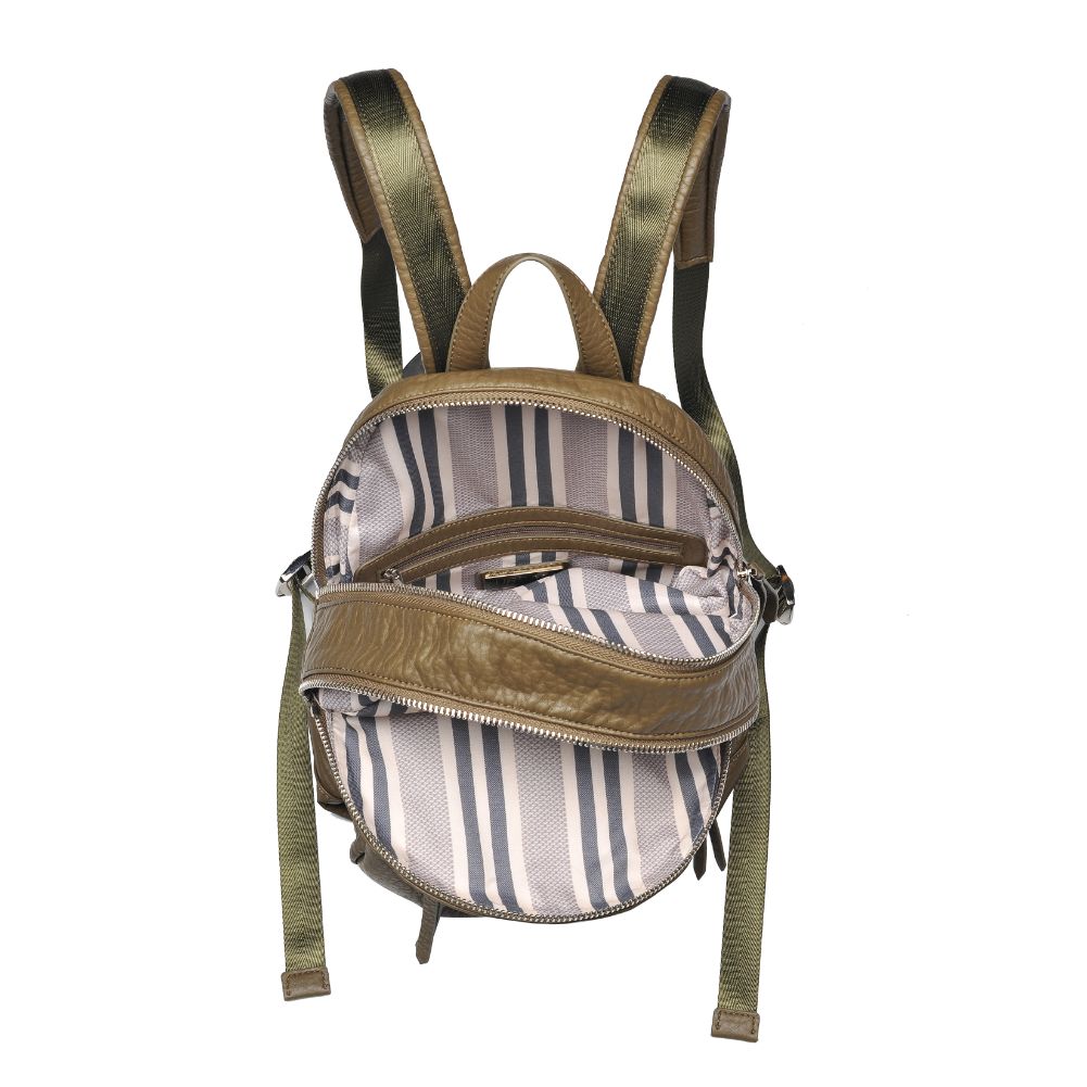 Product Image of Urban Expressions Ellie Backpack NA-840611163158 View 4 | Olive