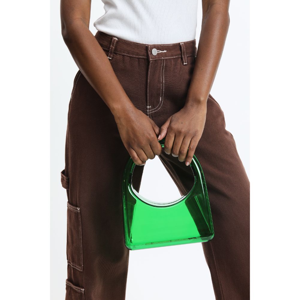 Woman wearing Green Urban Expressions Zoila Evening Bag 840611116918 View 1 | Green