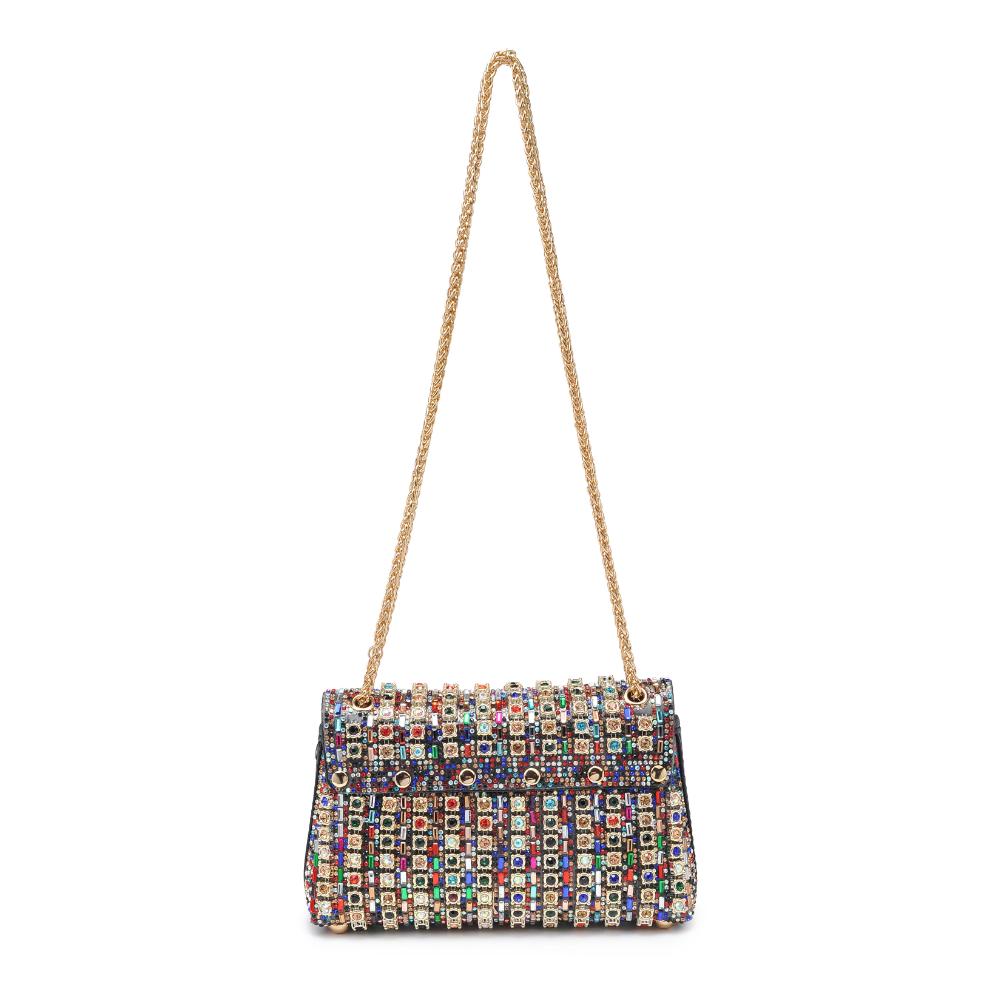 Woman wearing Multi Urban Expressions Katherine Evening Bag 840611128997 View 7 | Multi