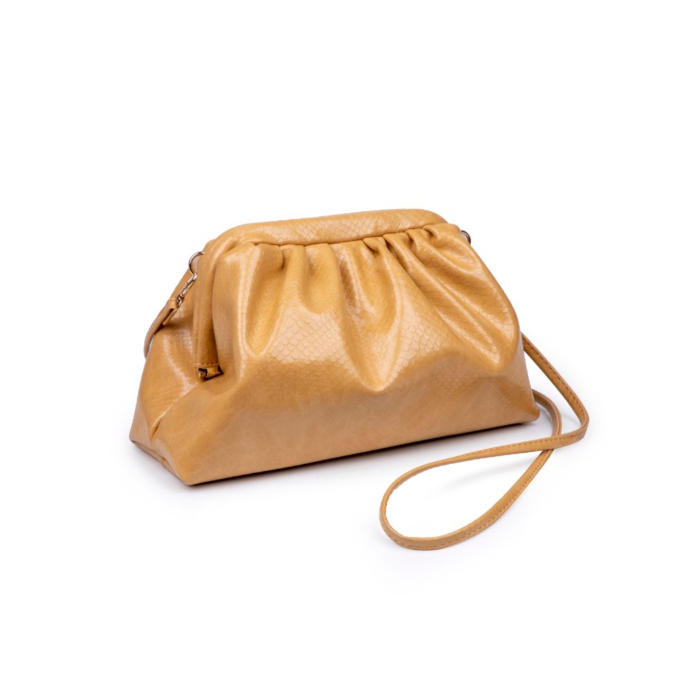 Product Image of Urban Expressions Mable Snake Crossbody 840611175915 View 2 | Custard