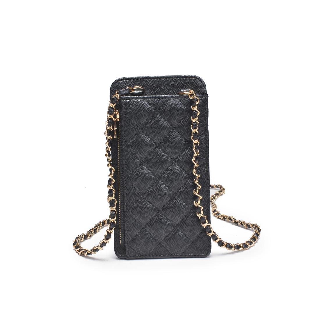 Product Image of Urban Expressions Brianna Cell Phone Crossbody 840504201356 View 7 | Black