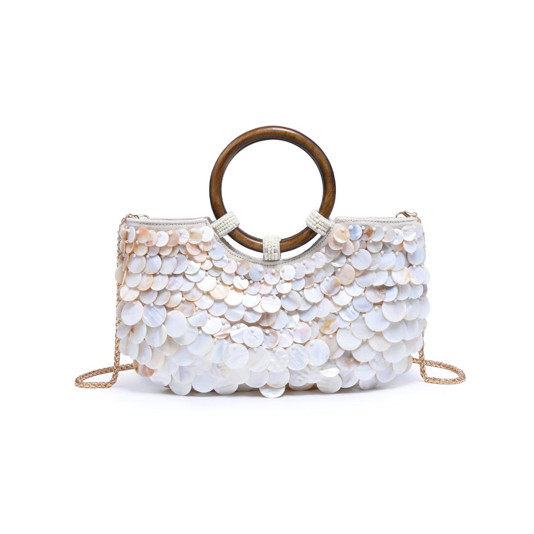 Urban Expressions Scarlett Evening Bag 840504204821 View 5 | Ivory Multi