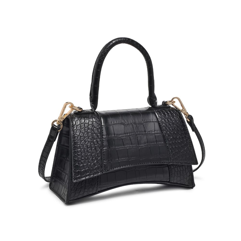 Product Image of Urban Expressions Lucas - Croco Crossbody 818209018395 View 6 | Black