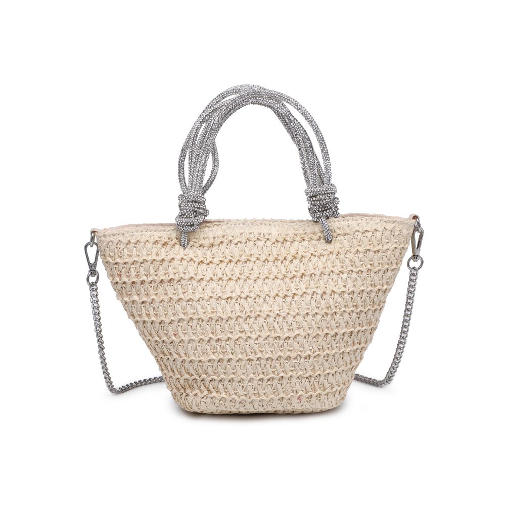 Woman wearing Ivory Urban Expressions Gaia Tote 840611123930 View 7 | Ivory