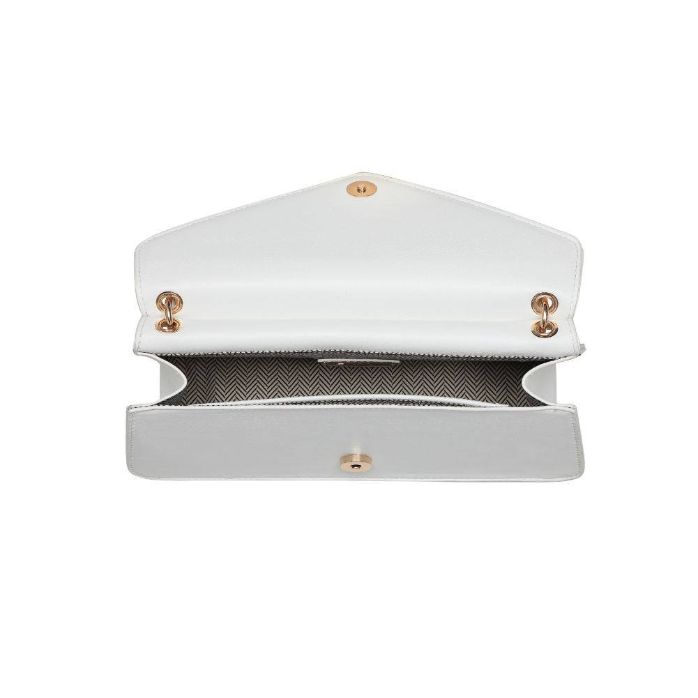 Product Image of Urban Expressions Lisette Crossbody 840611118264 View 8 | White