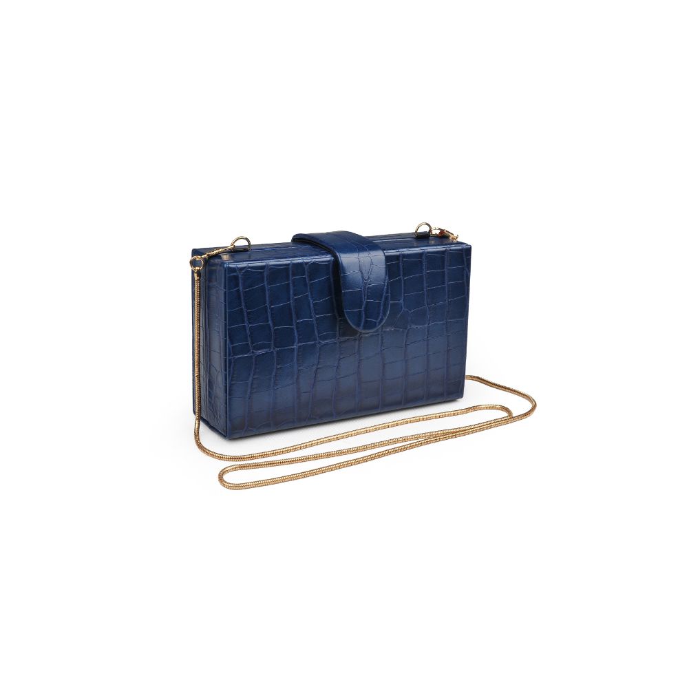 Product Image of Urban Expressions Bianca Clutch 840611165091 View 2 | Navy